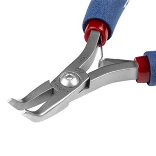 Tronex P752 Bent Nose Pliers With Smooth Jaw 60° Sturdy Tips