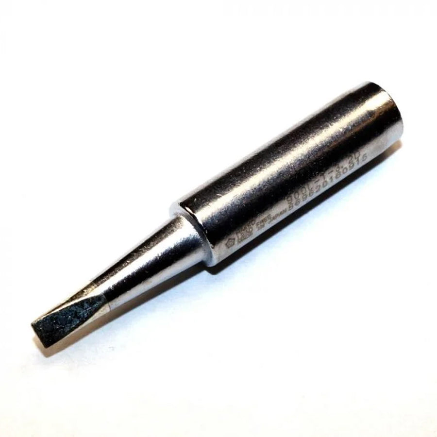 HAKKO 900L-T-3.2D 900L Series Chisel Solder Tip for 900L, 900L ESD, 908, 908 ESD & 914 Irons, 3.20mm
