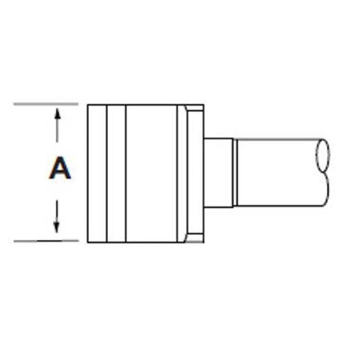 Metcal SMTC-164 SMTC Series Blade Cartridge Solder Tip, 5mm