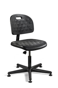 Bevco V7307HC Polyurethane Chair 5-star Black Nylon Base