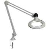 Vision Engineering KFL026022 KFM LED 3 Diopter Illuminated Magnifier with Edge Clamp
