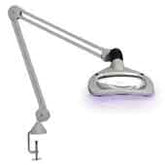 Vision Engineering WAL026408 Wave LED UV, 45" Arm, 3.5-D And Clamp, Light Grey