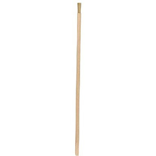 Gordon Brush WA7CK ESD-Safe Orange Stick Brush with 1/2" Hog Hair Bristles, 7" Wood Handle