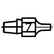 Weller 0051314799 DX117 Threadless Eccentric Tiplet for DXV80 & DSV80 Desoldering Irons