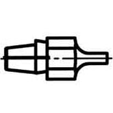 Weller 0051315299 DX120 Threadless Eccentric Tiplet for DXV80 & DSV80 Desoldering Irons