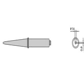Weller CT5A8 CT5 Series Screwdriver Solder Tip for W60P & W60P3 Irons, 800°F, .062"