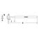 Hexacon HT361X Turned-Down Full-Chisel Soldering Tip, 1/8"