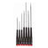 Wiha 26092 Screwdriver Set Slotted/Phillips Precision Handle 7 Piece