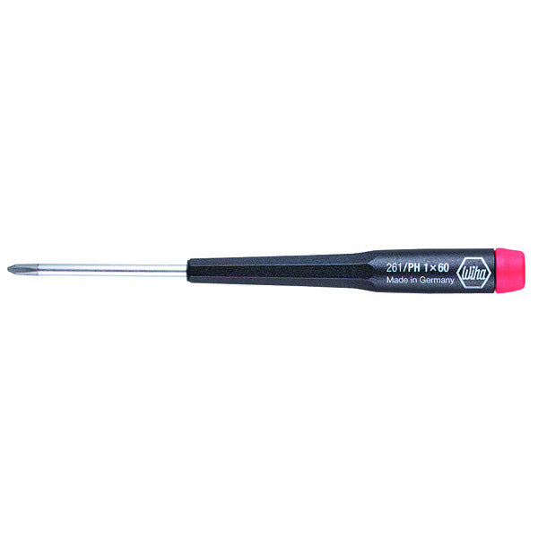 Wiha 26110 Precision Phillips Screwdriver, #1 x 6-11/16"