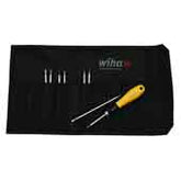 Wiha 26994 ESD Safe Drive Loc 4 Set with Slotted/Phillips/Torx Blades, 9 Pcs