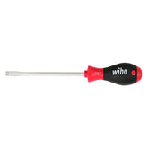 Wiha 30210 Softfinish Slotted Cabinet Tip Screwdriver, 9/64 x 8"