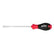 Wiha 30220 Softfinish Slotted Screwdriver with Ergonomic Cushion Grip