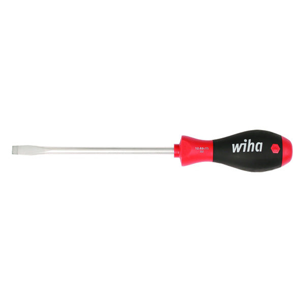 Wiha 30235 Softfinish Slotted Screwdriver, 10.0mm x 200mm