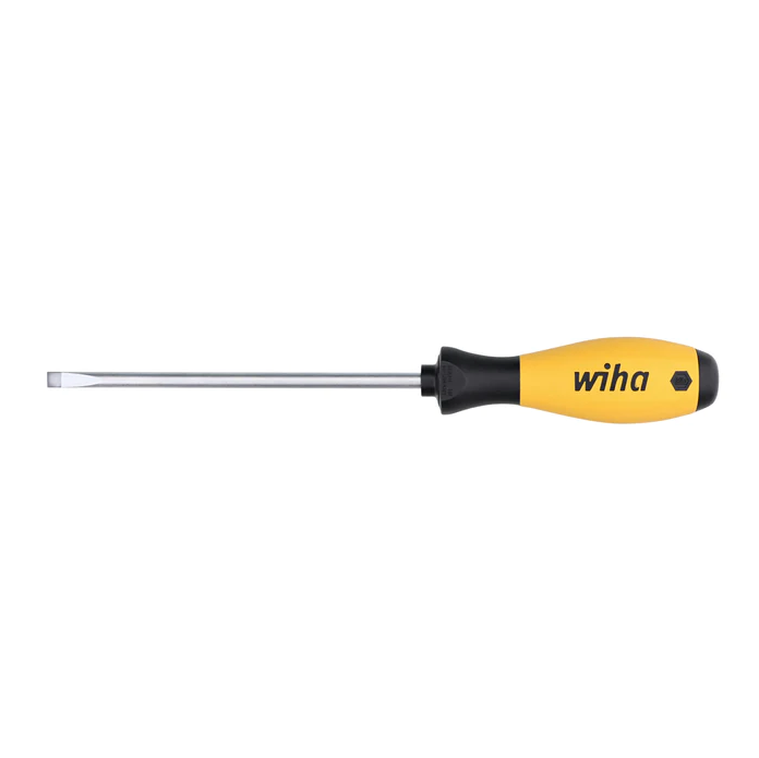 Wiha 30248 ESD-Safe Softfinish Slotted Screwdriver, 6.5mm