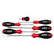 Wiha 30294 SoftFinish Slotted/Phillips Screwdriver, 6 Piece Set
