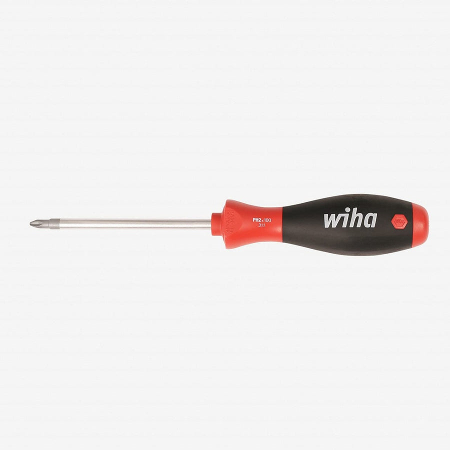 Wiha 31114 Softfinish Phillips Screwdriver, #1 x 300mm