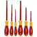 Wiha 32092 Insulated Slotted/Phillips Screwdriver, 6 Piece Set