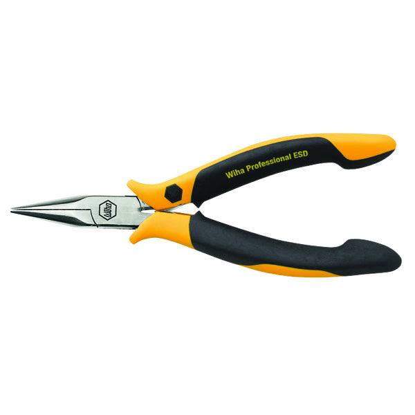 Wiha 32742 ESD-Safe Precision Short Snipe Chain Nose Pliers