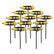 Wiha 33494 Dual Drive Ball End Hex T-Handle, 11 Piece
