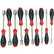 Wiha 34195 Softfinish Nut Driver, 10 Piece Set