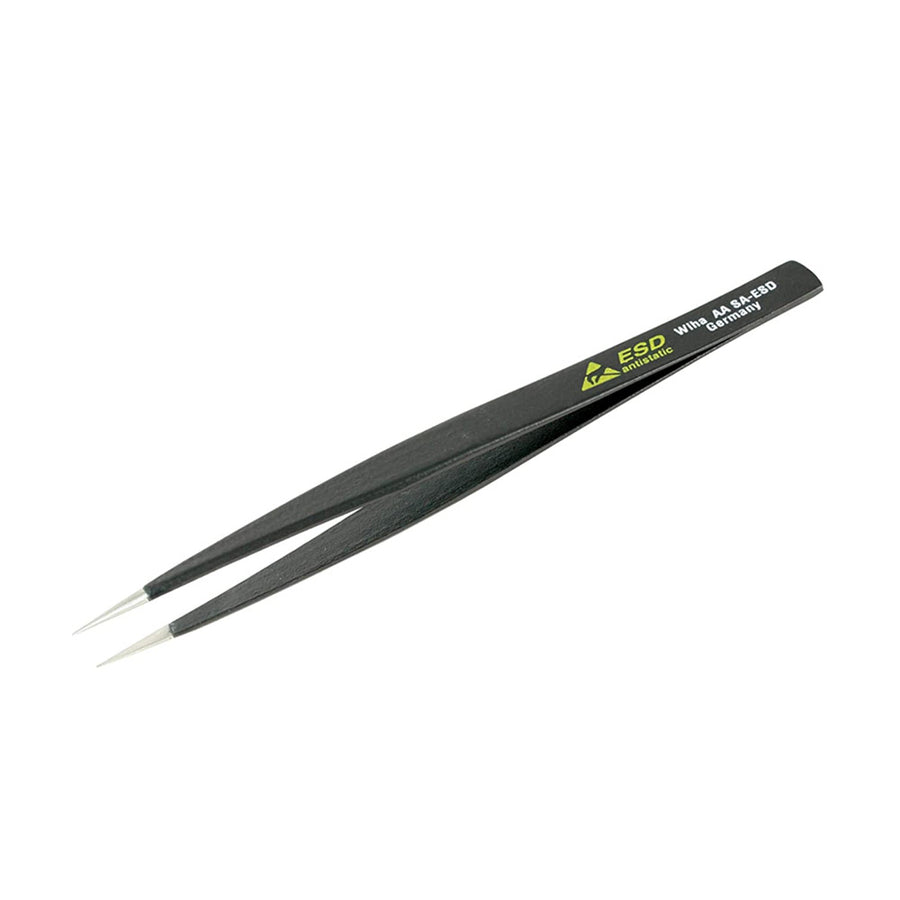 Wiha 44501 ESD-Safe Style AA-SA Stainless Steel Anti-Magnetic Tweezers