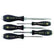 Wiha 53390 Heavy Duty Slotted/Phillips Screwdriver, 5 Piece Set