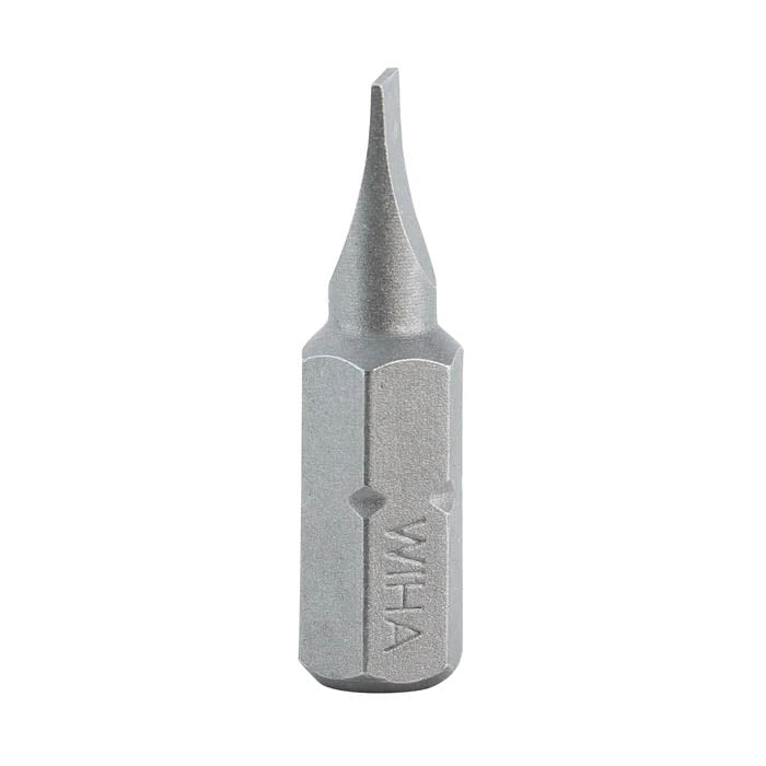 Wiha 71001 Slotted Head Insert Bit, 4.5mm x 25mm