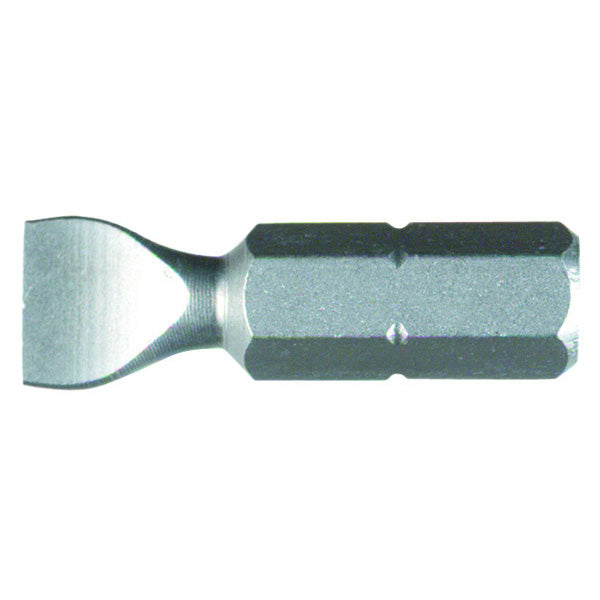 Wiha 71003 Slotted Head Insert Bit, 8.0mm x 25mm