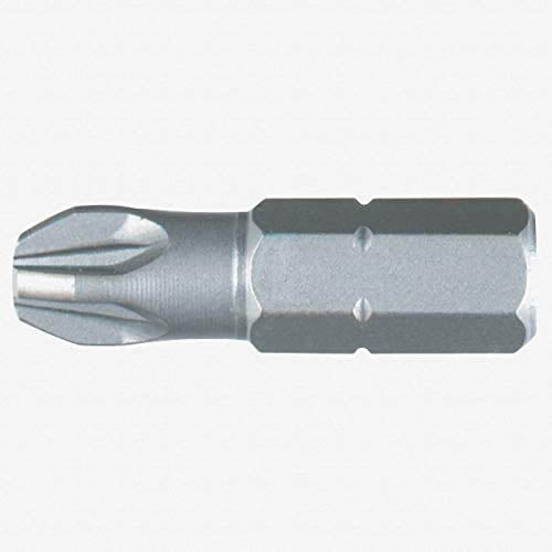 Wiha 71200 Pozidriv Insert Bit, #0 x 25mm