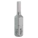Wiha 71333 Hex Head Insert Bit, 7/64" x 25mm