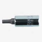Wiha 71372 Hex Inch Bit Socket, 1/4" Square Drive, 3/32"