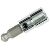 Wiha 71766 Ball End Hex Bit Socket, 1/4" Square Drive, 3/16"