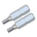 Wiha 71971 Security Hex Insert Bit, 3/32" x 25mm, 2/Pk