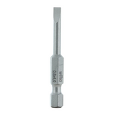 Wiha 74010 Slotted Power Bit, 4.0 x .8 x 50mm