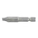 Wiha 74021 Slotted Power Bit, 8.0 x 1.2 x 50mm
