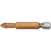 Wiha 74101 Phillips Tin Power Bit, #1 x 50mm
