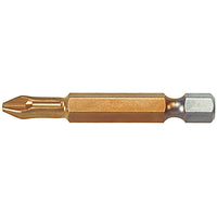 Wiha 74101 Phillips Tin Power Bit, #1 x 50mm