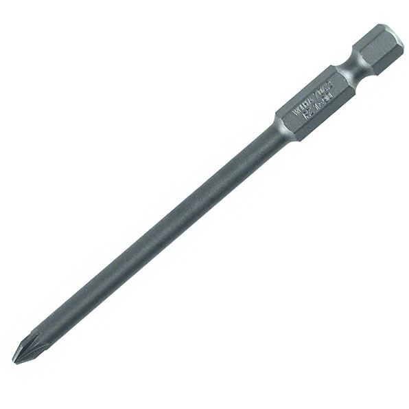 Wiha 74216 Pozidriv Power Bit, #2 x 90mm