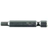 Wiha 74311 Hex Head Power Bit, 3/32" x 50mm