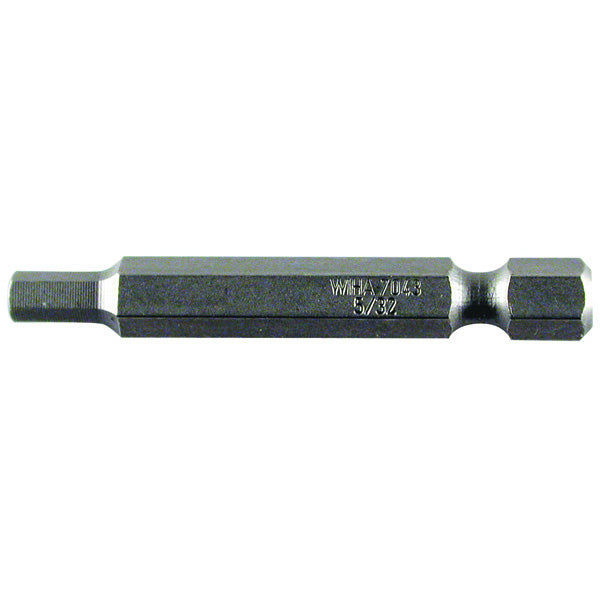 Wiha 74311 Hex Head Power Bit, 3/32" x 50mm