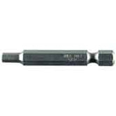 Wiha 74362 Hex Head Power Bit for 1/4" Hex Drive, 3mm x 2", 2/PKG