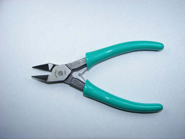 Swanstrom X56 ESD-Safe Tapered Head Semi-Flush Cutter with Cushion Grip Handle, 5-3/8"