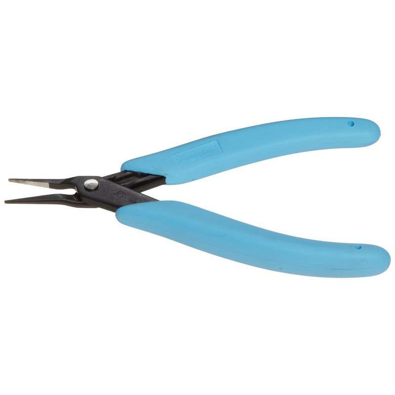Xuron 485S Long Nose Pliers with Serrated Edges, 5-3/8"