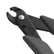 Xuron 670AS ESD-Safe Cutters with Crimper & Cushion Grip Handles, 4-7/8" Long