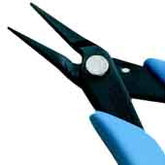 Xuron 450 Tweezer Nose Plier with Radiused Edges, 5"