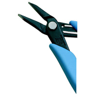 Xuron 485 Long Nose Pliers with Radiused Edges, 5-3/8"