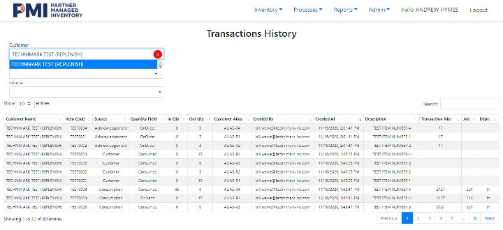 Transaction Summary
