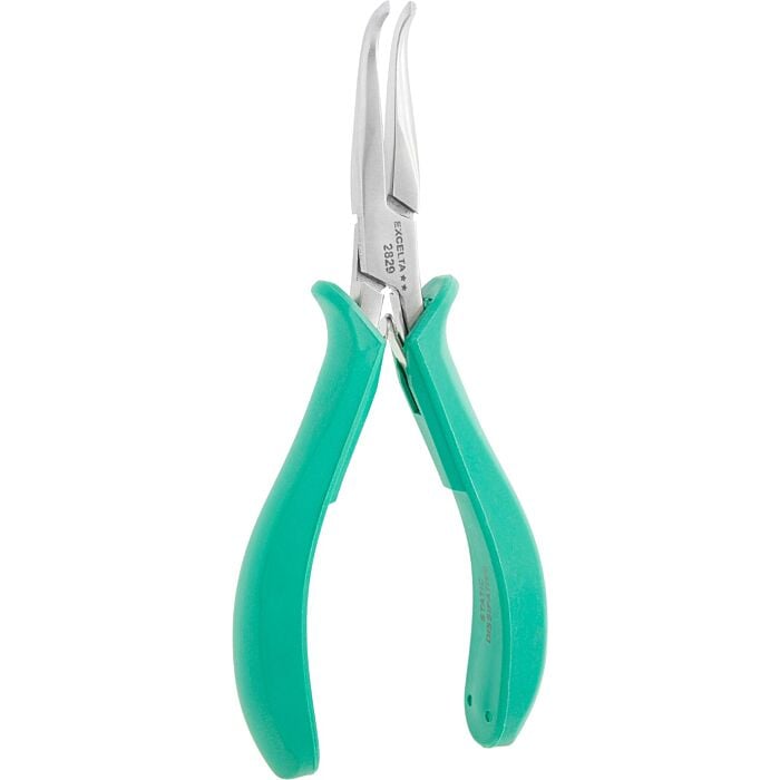 Excelta 2829 Stainless Steel Bent Nose Pliers