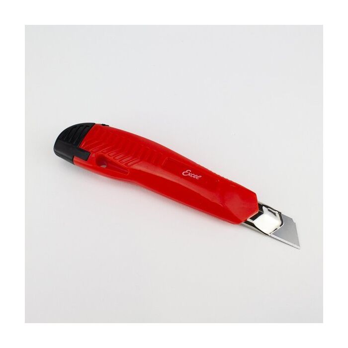 Excel 16850 Heavy Duty Plastic Retractable Box Cutter, 18MM Snap Knife